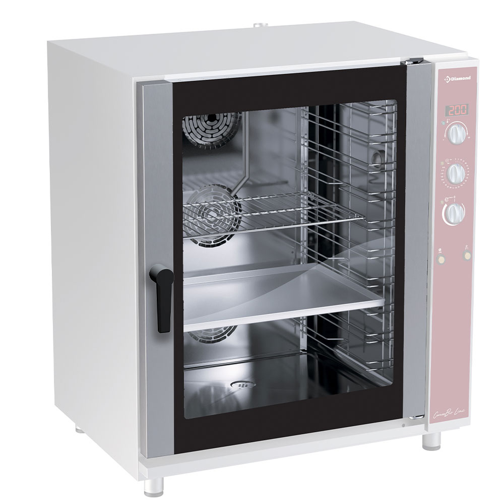 Optie: deur oven 10 niv. scharnieren RECHTERKANT Optie: deur oven 10 niv. scharnieren RECHTERKANT