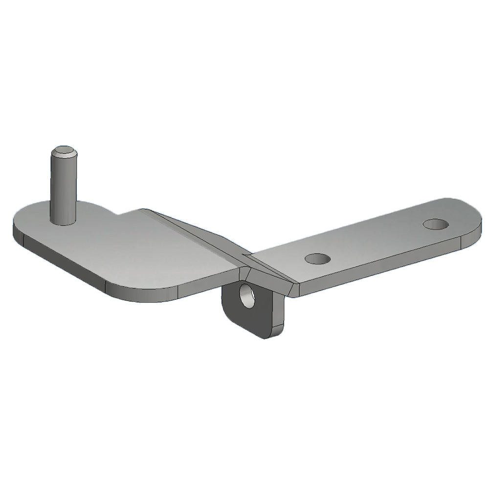 Omkeerbaarheidsset, scharnier linksonder Omkeerbaarheidsset, scharnier linksonder