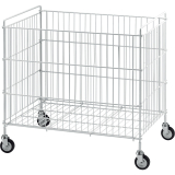 Wasmand op rolletjes, vouwend Wasmand op rolletjes, vouwend