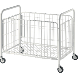 Wasmand op wielen, vouwend Wasmand op wielen, vouwend