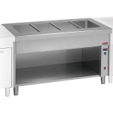 Bain-marie Element op Open Kast 6x GN 1/1