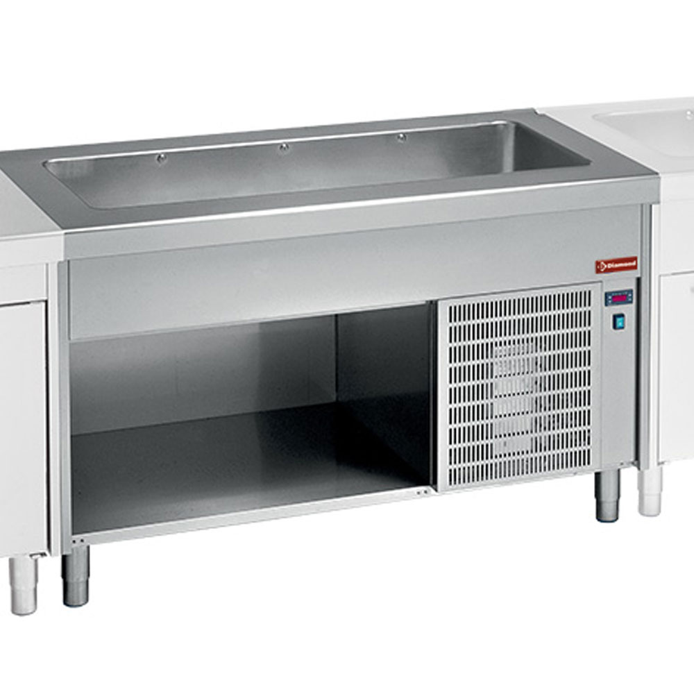 Element met gekoelde kuip op open kast 3x GN 1/1 Element met gekoelde kuip op open kast 3x GN 1/1