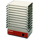 Bordenverwarmer, 10 platen Bordenverwarmer, 10 platen