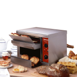 Automatische toaster, 540 toasts/uur Automatische toaster, 540 toasts/uur