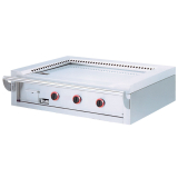 Teppanyaki gasplaat, 3 zones (3x 7 kW), tafelmodel -Top- Teppanyaki gasplaat, 3 zones (3x 7 kW), tafelmodel -Top-