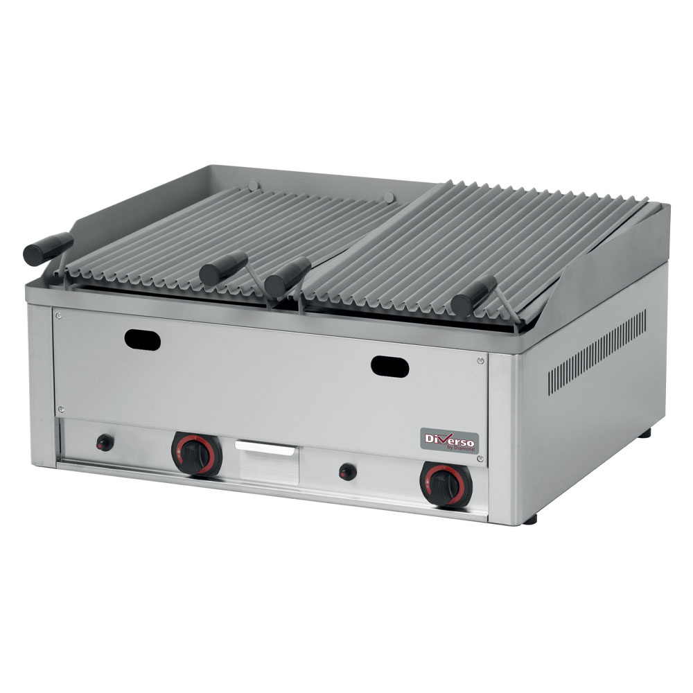 Lavasteengrill 1 module 8 kW Lavasteengrill 1 module 8 kW