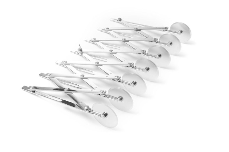 Deegsnijder met 7 wielen, HENDI, 222x80x(H)55mm Deegsnijder met 7 wielen, HENDI, 222x80x(H)55mm