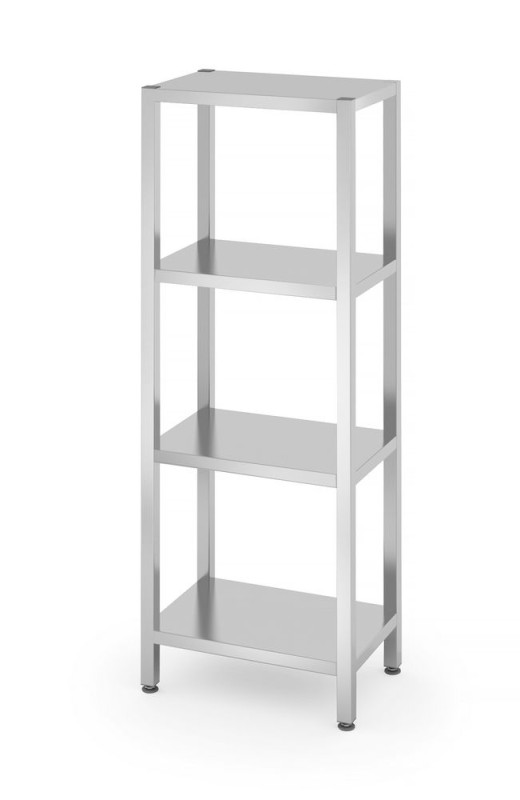 Opbergrek met 4 planken, HENDI, Kitchen Line, 600x400x(H)1800mm Opbergrek met 4 planken, HENDI, Kitchen Line, 600x400x(H)1800mm