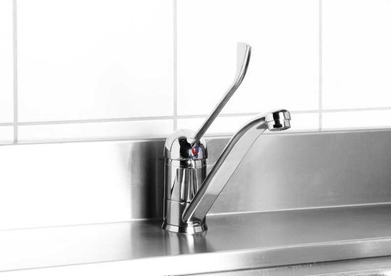 Spoelbak mengkraan met lange hendel, HENDI, xx(H)mm Spoelbak mengkraan met lange hendel, HENDI, xx(H)mm