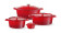 Braadpan geëmailleerd gietijzer, HENDI, 3,7L, Rood, 317x240x(H)105mm Braadpan geëmailleerd gietijzer, HENDI, 3,7L, Rood, 317x240x(H)105mm