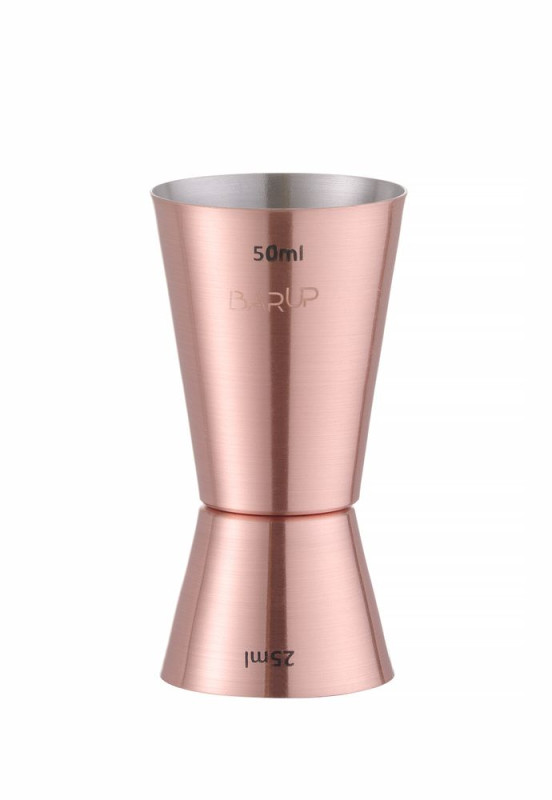 Barmaatje 25/50 ml, BarUp, Koper, ⌀42x(H)86mm Barmaatje 25/50 ml, BarUp, Koper, ⌀42x(H)86mm