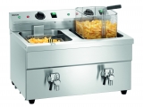 Inductiefriteuse 2x8L