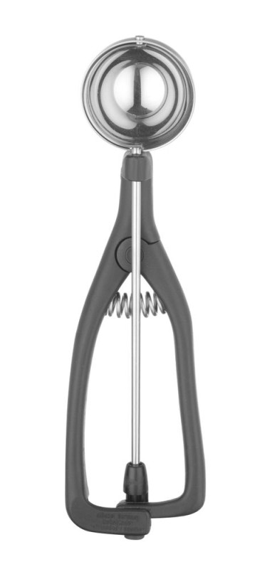 Portioneerlepel voor linkshandigen, Stöckel, 1/36, Zwart, ⌀46x(H)mm Portioneerlepel voor linkshandigen, Stöckel, 1/36, Zwart, ⌀46x(H)mm