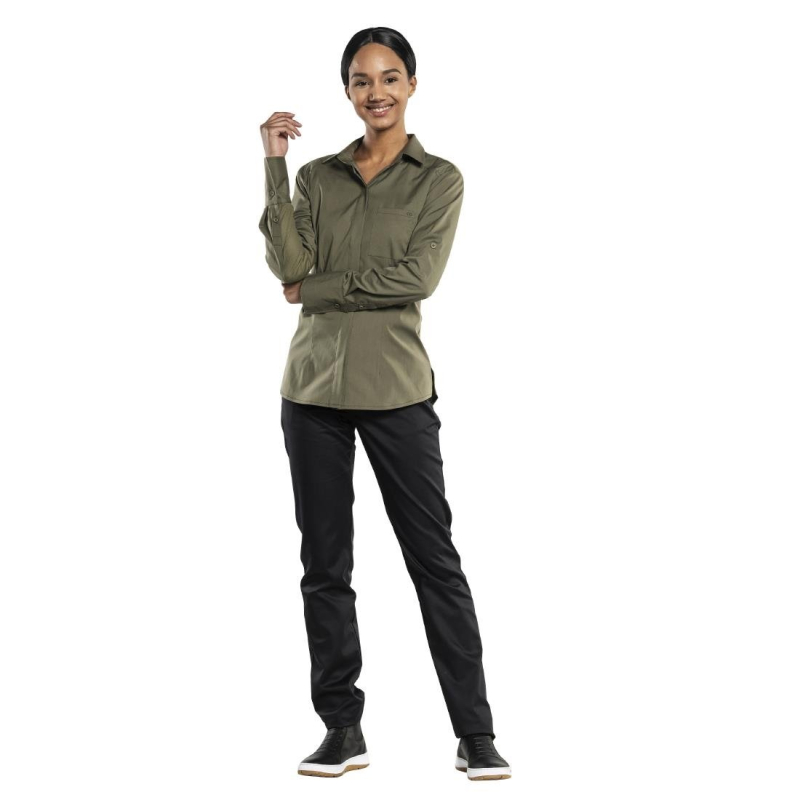 Chaud Devant Dames Ufx Moss Blouse Xs Chaud Devant Dames Ufx Moss Blouse Xs