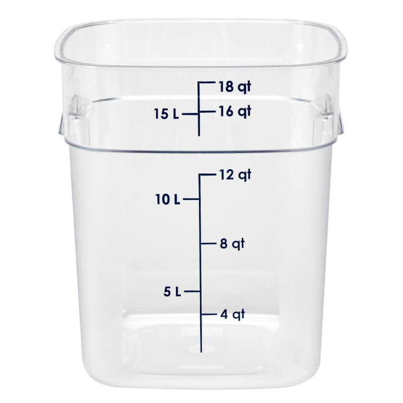 Cambro FreshPro Camsquare vershouddoos 17,2Ltr Cambro FreshPro Camsquare vershouddoos 17,2Ltr