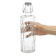 Olympia geo glazen waterfles met stop 1 liter (6 stuks) Olympia geo glazen waterfles met stop 1 liter (6 stuks)