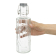 Olympia geo glazen waterfles met stop 640 ml (6 stuks) Olympia geo glazen waterfles met stop 640 ml (6 stuks)