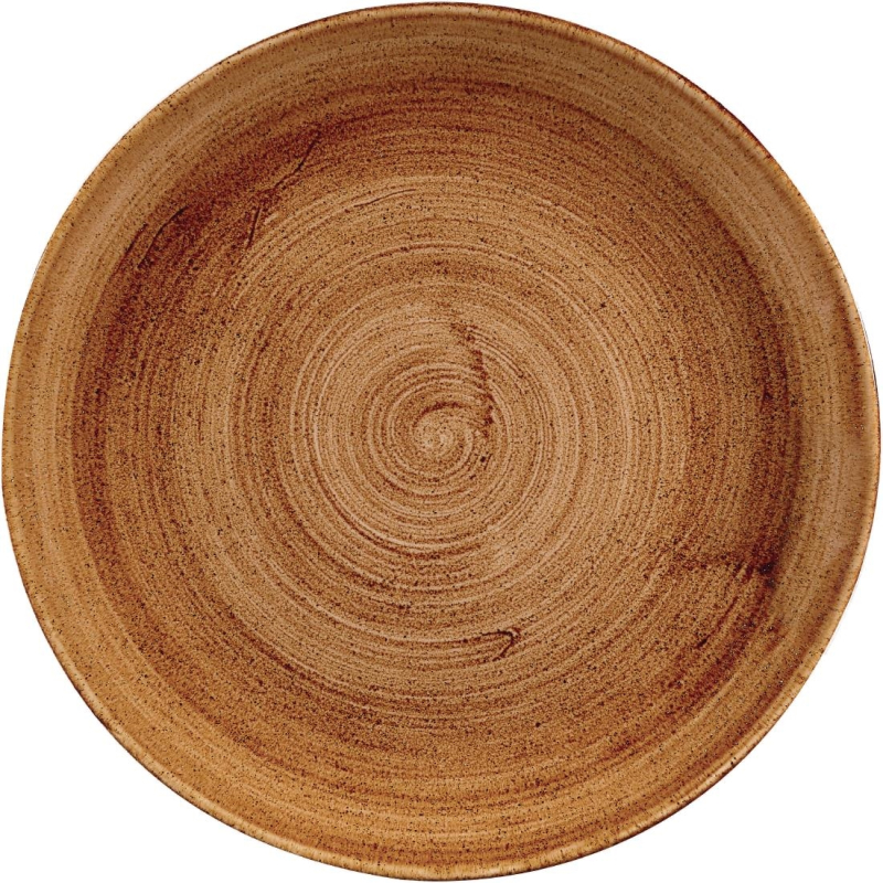 Churchill Stonecast Patina Vintage Copper Evolve coupe bord 28.6 cm pak van 12 Churchill Stonecast Patina Vintage Copper Evolve coupe bord 28.6 cm pak van 12