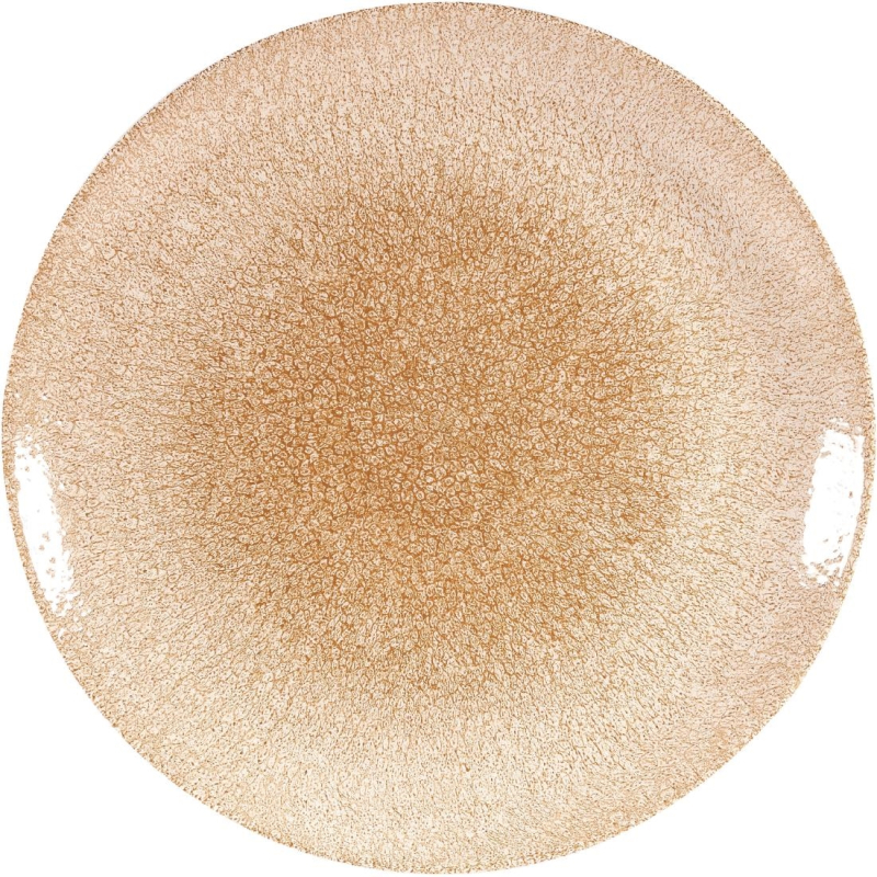 Churchill Raku Garnet Orange Evolve coupe bord 28.6 cm pak van 12 Churchill Raku Garnet Orange Evolve coupe bord 28.6 cm pak van 12