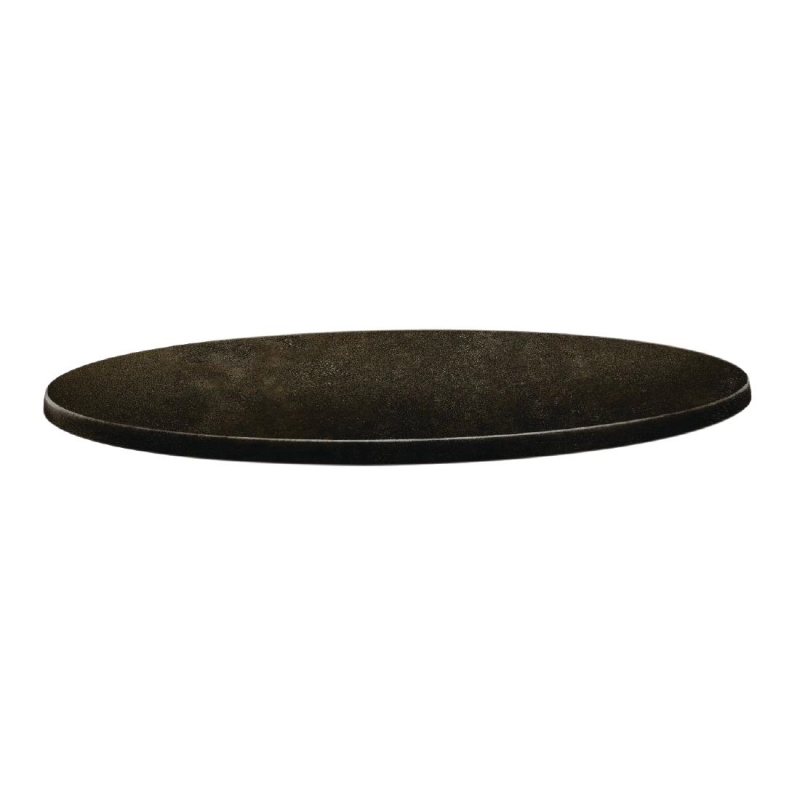 Topalit Classic Line rond tafelblad Cyprus metal 70cm Topalit Classic Line rond tafelblad Cyprus metal 70cm