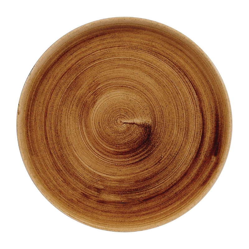 Churchill Stonecast Patina Vintage Copper Evolve coupe bord 32.4 cm pak van 6 Churchill Stonecast Patina Vintage Copper Evolve coupe bord 32.4 cm pak van 6