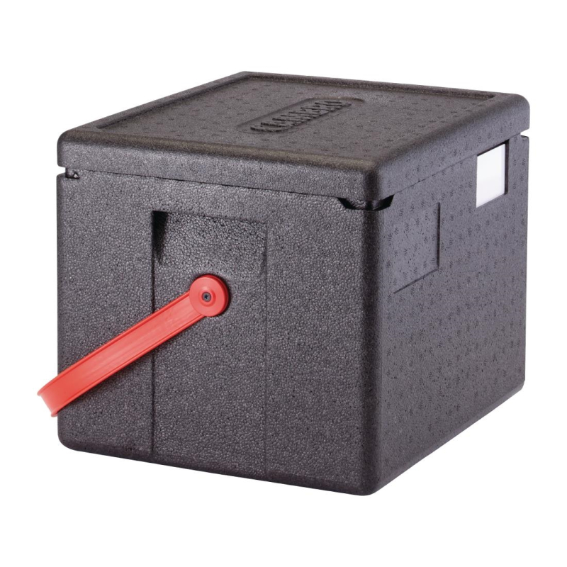 Cambro epp gobox geïsoleerde voedseldrager met riempje 1/2 gn Cambro epp gobox geïsoleerde voedseldrager met riempje 1/2 gn