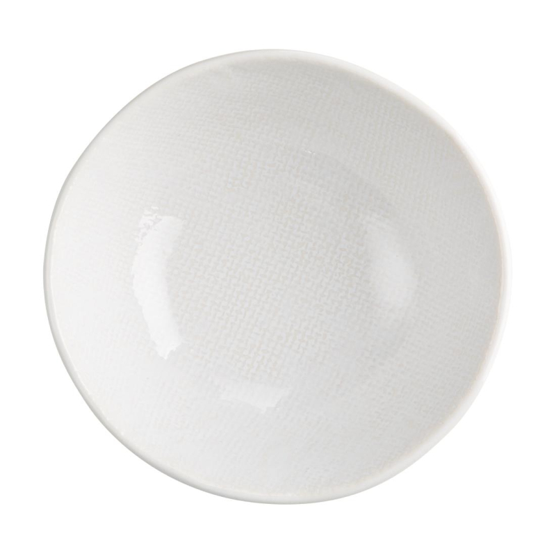 Olympia Denim Witte Coupe Kommen 160mm (Pak van 6) Olympia Denim Witte Coupe Kommen 160mm (Pak van 6)