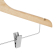 Bolero houten hanger met antislipclips (pak van 10) Bolero houten hanger met antislipclips (pak van 10)