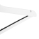 Bolero witte houten hangers (pak van 10)