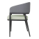 Bolero meridian interieurstoelen - pistachegrijs (set van 2) Bolero meridian interieurstoelen - pistachegrijs (set van 2)