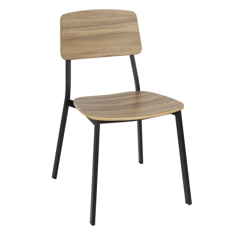 Bolero beaufort houten eetkamerstoelen (pak van 2) Bolero beaufort houten eetkamerstoelen (pak van 2)