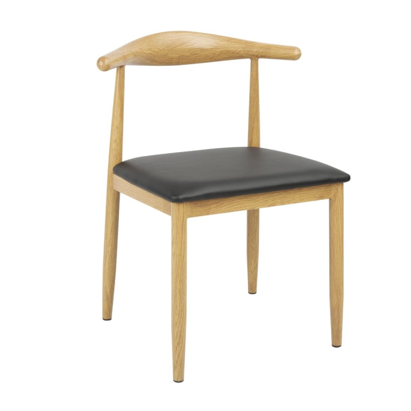 Bolero camden gevoerde interieurstoelen (pak van 2) Bolero camden gevoerde interieurstoelen (pak van 2)