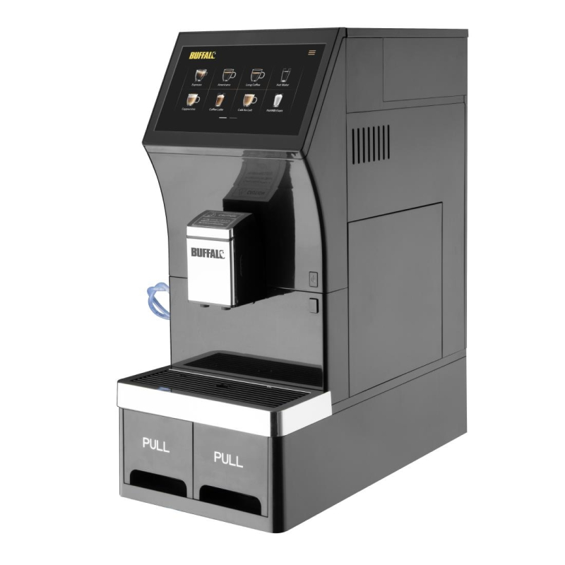 Buffalo bean to cup koffiemachine met groot touchscreen Buffalo bean to cup koffiemachine met groot touchscreen