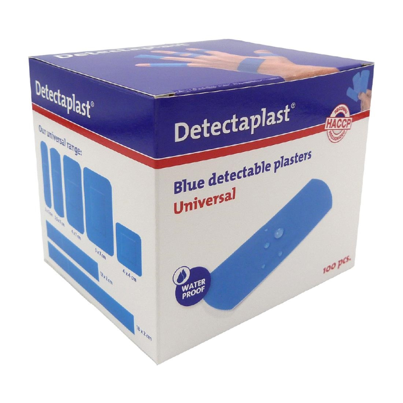 Detectaplast waterdichte pleister 25x72mm - 100 st Detectaplast waterdichte pleister 25x72mm - 100 st