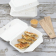 Fiesta composteerbare bagasse voedselcontainers 9x6 Fiesta composteerbare bagasse voedselcontainers 9x6