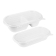 Fiesta composteerbare bagasse ovale containers 850ml (pack van 100) Fiesta composteerbare bagasse ovale containers 850ml (pack van 100)