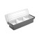 Ingrediëntenhouder – 3 containers, BarUp, Zwart, 480x150x(H)100mm Ingrediëntenhouder – 3 containers, BarUp, Zwart, 480x150x(H)100mm