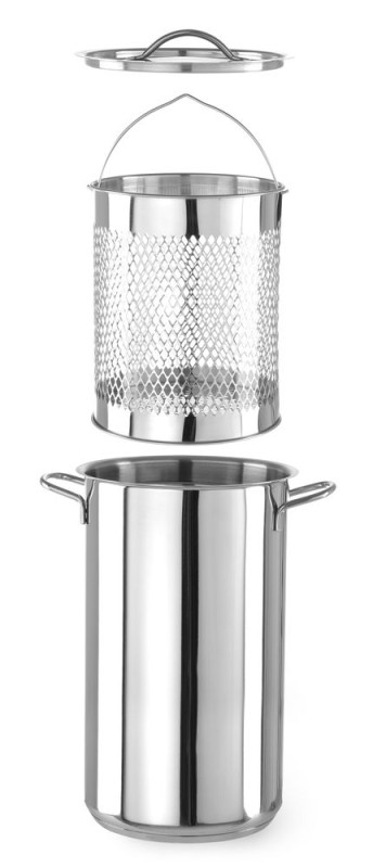 Asperge- en pastapan XL, HENDI, 5,5L, ⌀162x(H)280mm Asperge- en pastapan XL, HENDI, 5,5L, ⌀162x(H)280mm