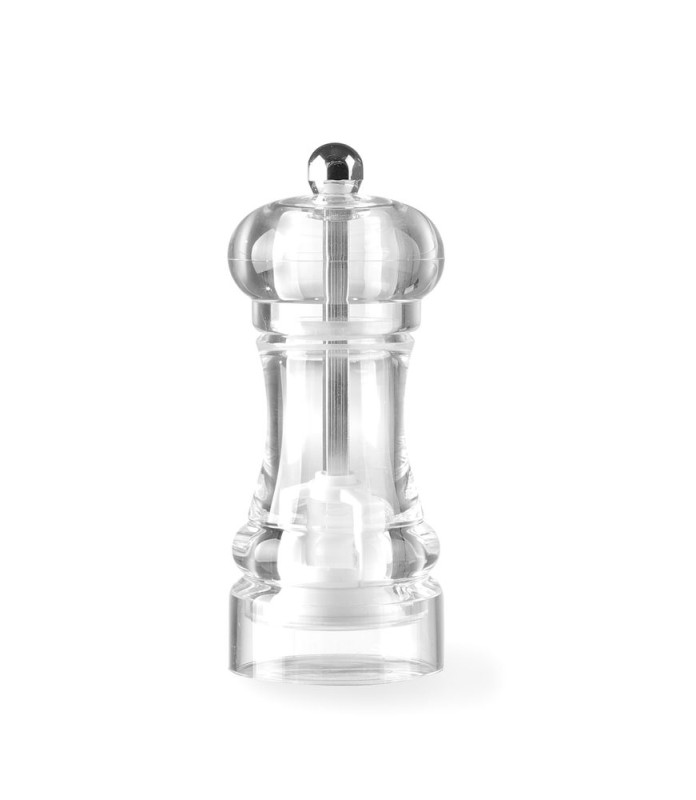 Zoutmolen, HENDI, zoutmolen, Transparant, ⌀58x(H)146mm Zoutmolen, HENDI, zoutmolen, Transparant, ⌀58x(H)146mm