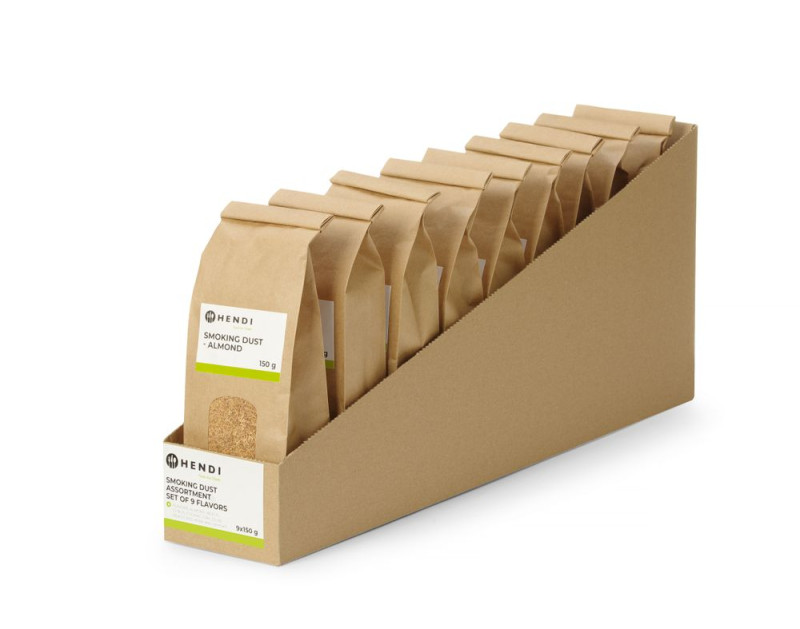 Rookstof assortiment - set van 9 smaken, HENDI Rookstof assortiment - set van 9 smaken, HENDI