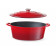 Braadpan geëmailleerd gietijzer, HENDI, 6,88L, Rood, 405x255x(H)134mm Braadpan geëmailleerd gietijzer, HENDI, 6,88L, Rood, 405x255x(H)134mm