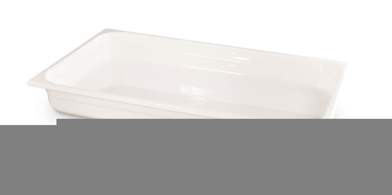 Container GN 1/1 wit polycarbonaat, HENDI, GN 1/1, 9L, Wit, 530x325x(H)65mm Container GN 1/1 wit polycarbonaat, HENDI, GN 1/1, 9L, Wit, 530x325x(H)65mm