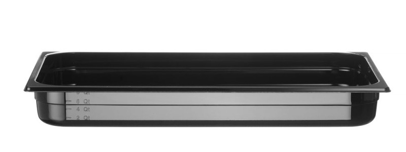 Container GN 1/1 zwart polycarbonaat, HENDI, Profi Line, GN 1/1, 9L, Zwart, 530x325x(H)65mm Container GN 1/1 zwart polycarbonaat, HENDI, Profi Line, GN 1/1, 9L, Zwart, 530x325x(H)65mm