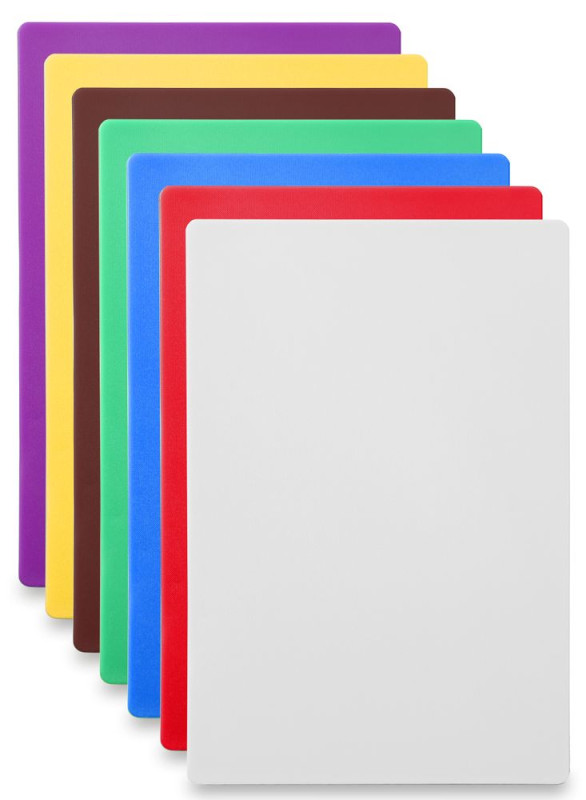 Snijplank HACCP 600x400, HENDI, Bruin, 600x400x(H)18mm Snijplank HACCP 600x400, HENDI, Bruin, 600x400x(H)18mm