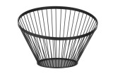 Fruitkorf Schuin Zwart, Hendi, ⌀300x(h)205mm