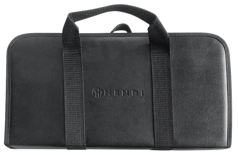 Messenset 9-delig, HENDI, Zwart, 445x260x(H)65mm Messenset 9-delig, HENDI, Zwart, 445x260x(H)65mm