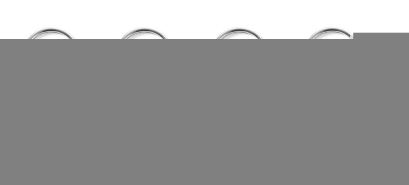 Vleeshaken – set van 4, HENDI, 4 st., 90x4mm Vleeshaken – set van 4, HENDI, 4 st., 90x4mm