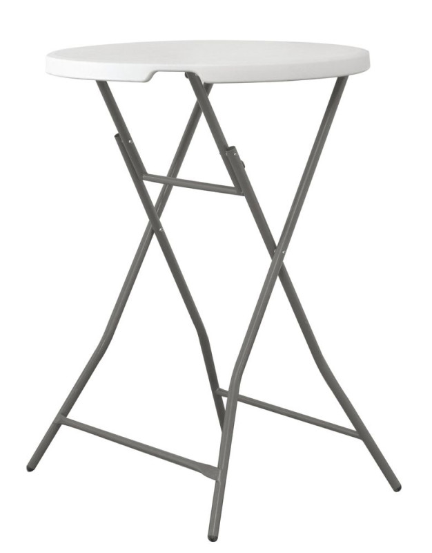 Statafel rond, HENDI, Max. belasting 80 kg., ⌀800x(H)1100mm Statafel rond, HENDI, Max. belasting 80 kg., ⌀800x(H)1100mm