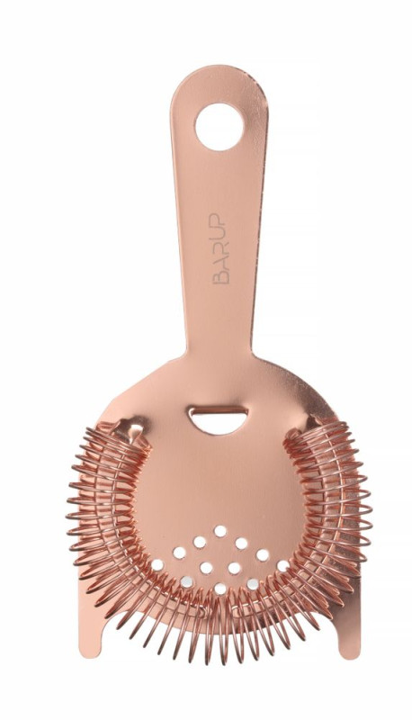 Hawthorne strainer, BarUp, Koper, 160x75x(H)15mm Hawthorne strainer, BarUp, Koper, 160x75x(H)15mm