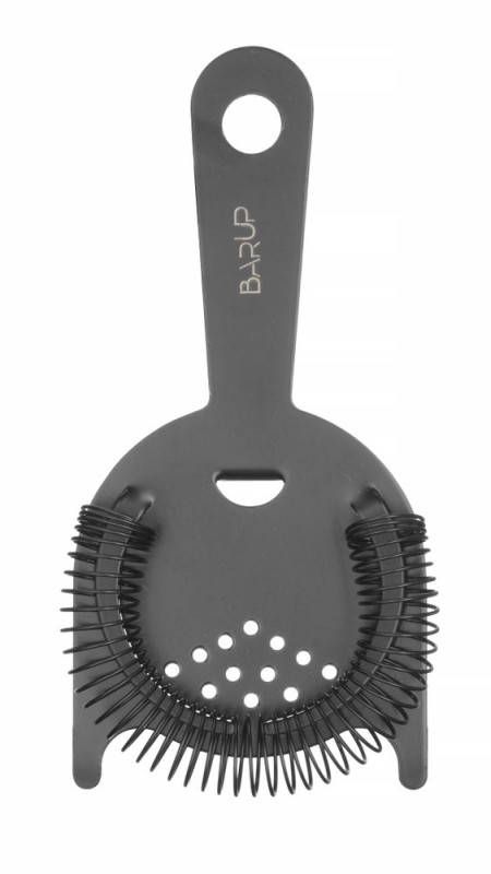 Hawthorne strainer, BarUp, Zwart, 160x75x(H)15mm Hawthorne strainer, BarUp, Zwart, 160x75x(H)15mm